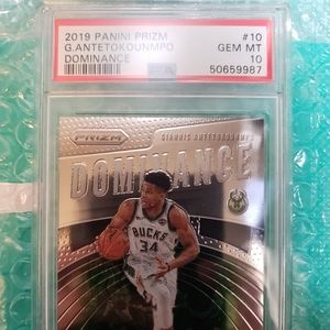 Giannis Antetokounmpo pSA 10 Card